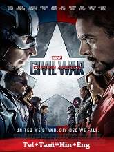 Captain America: Civil War (2016) BRRip  Original [Telugu + Tamil + Hindi + Eng] Dubbed Full Movie Watch Online Free Download - TodayPk